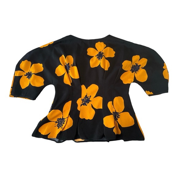 Gracia Flower Print Top NWT Size Large - Picture 9 of 11